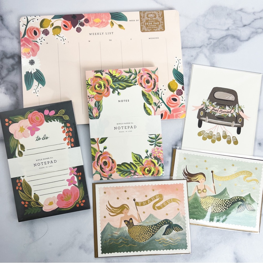 NWT Rifle Paper Co Bundle